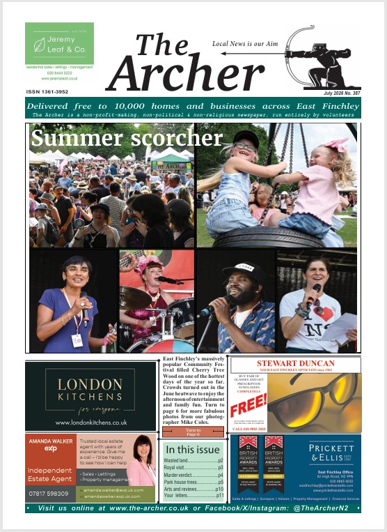 image of The Archer front page